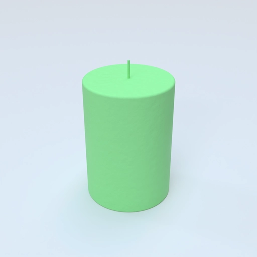 Jämlik Candle 10x7cm 3D model