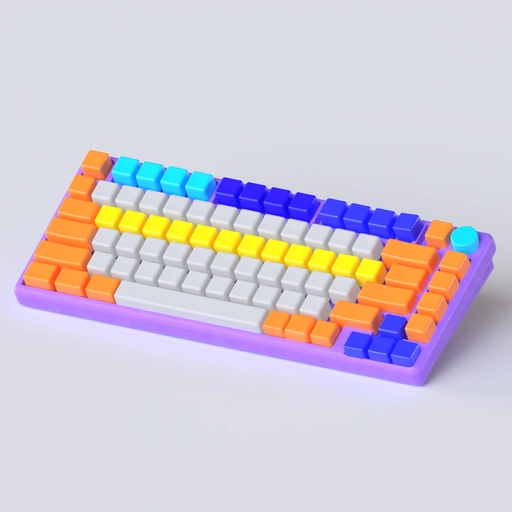 Keyboard 3D model