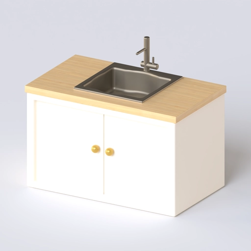 Kitchen Furniture 3D model