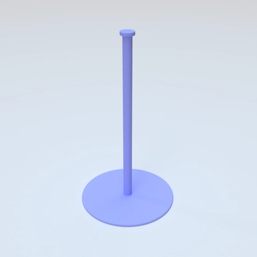 Kitchen Roll Holder Template 3D model