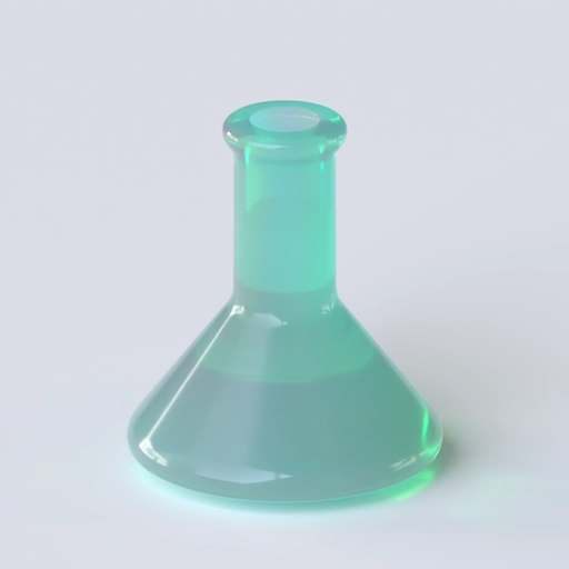 Lab Vial 3D model