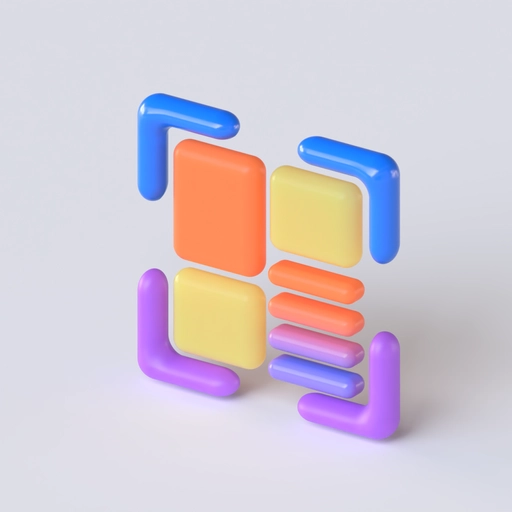 Layout Icon 3D model