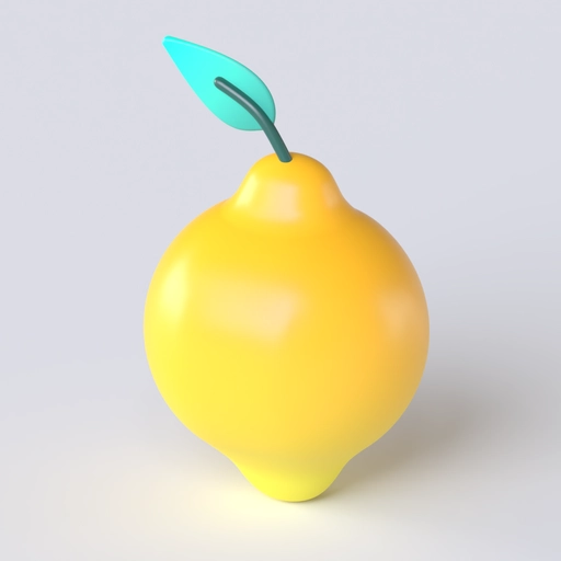 Lemon 3D model