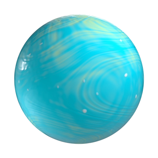 Light Blue Clay 3D material