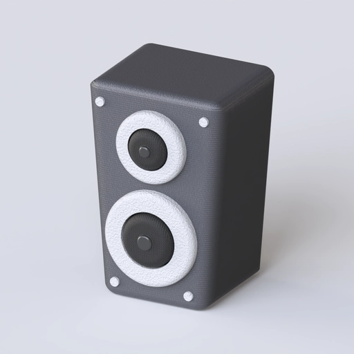 Loudspeaker 3D model