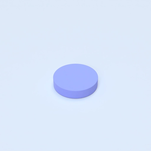 Magnet 10x2 3D model