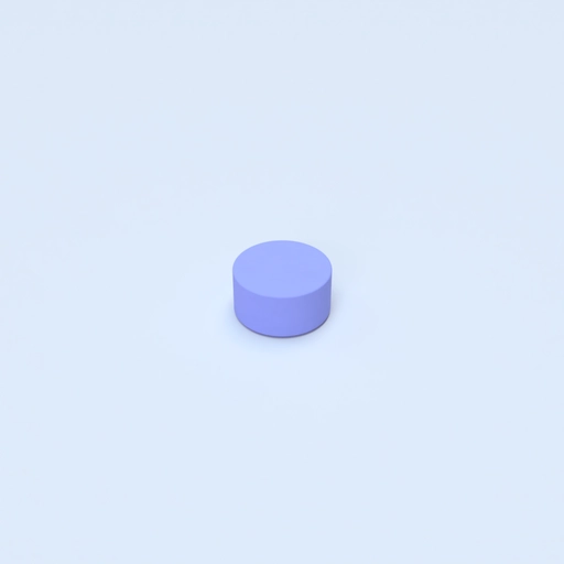 Magnet 6x3 3D model