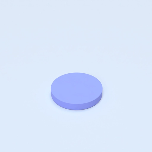Magnet 8x1 3D model