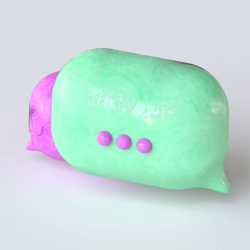 Message Icon 10 3D model