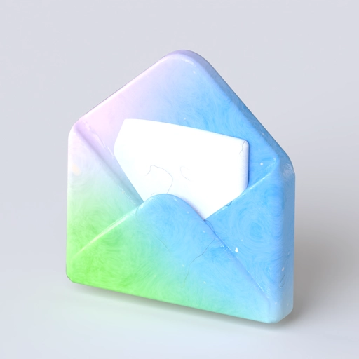Message Icon 8 3D model