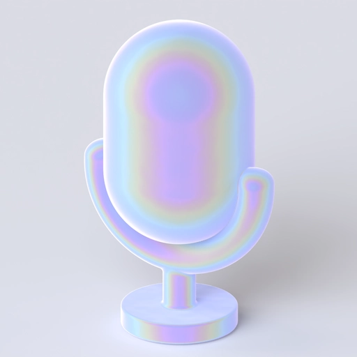 Microphone Icon 3D model