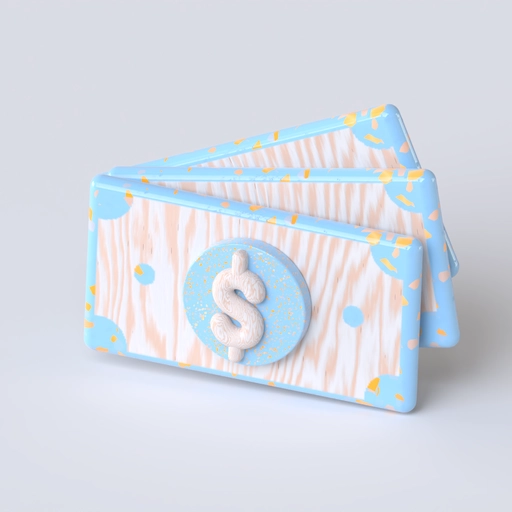 Money Icon 3D model
