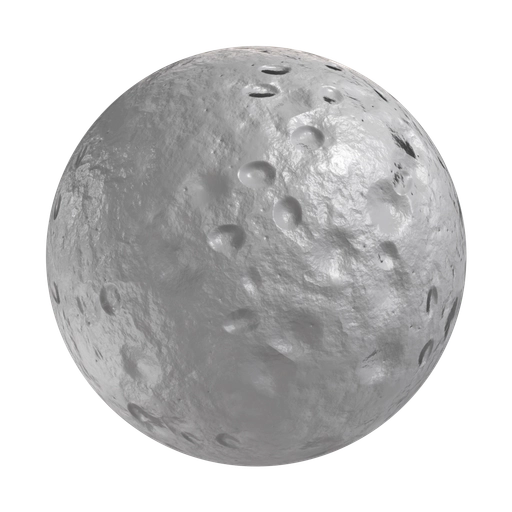 Moon Surface 3D material