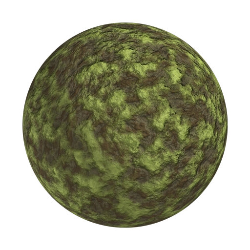 Mossy Dirt 3D material
