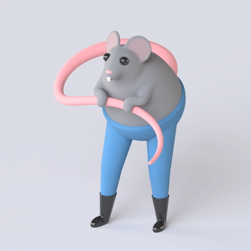 Mouse Character 3D model