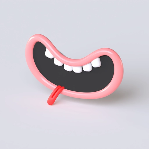 Mouth 11 3D model