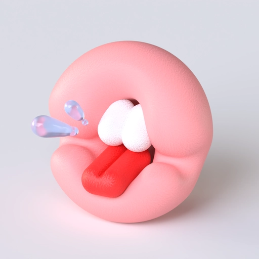 Mouth 4 3D model