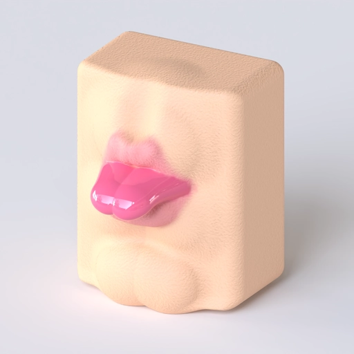 Mouth 4 3D model