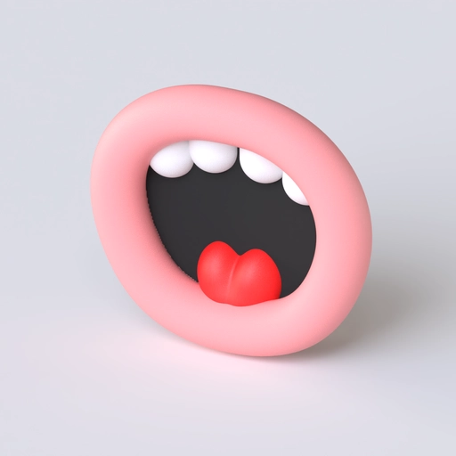Mouth 9 3D model