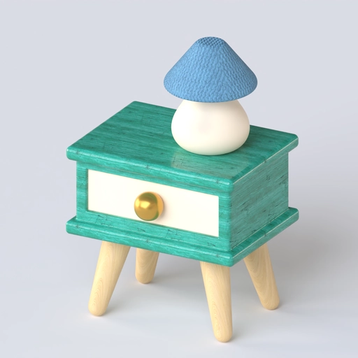 Night Table 2 3D model