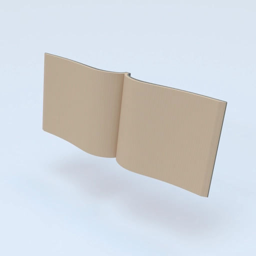 Open landscape mockup 3D model