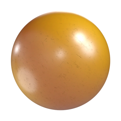 Orange Scratched Soap 3D material