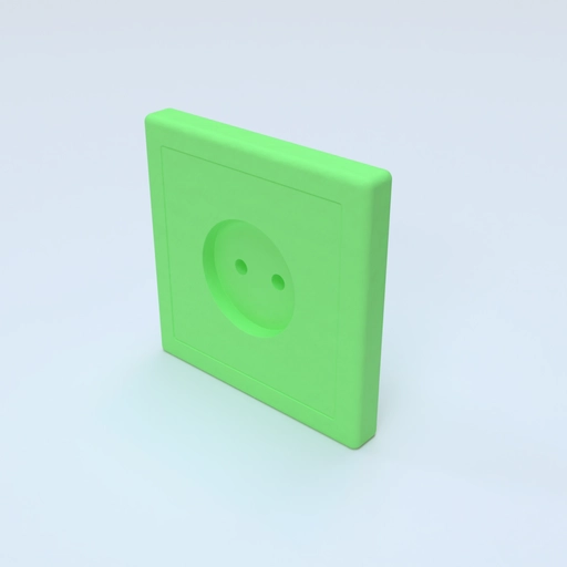 Outlet Type C 3D model