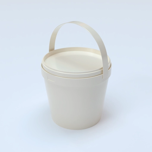 Packaging Plastic Bucket Mockup 509140 3D model