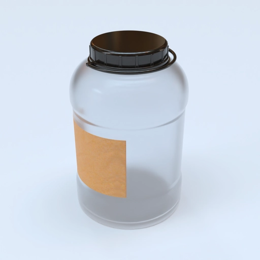 Packaging bottle cookie mockup 510410 3D model