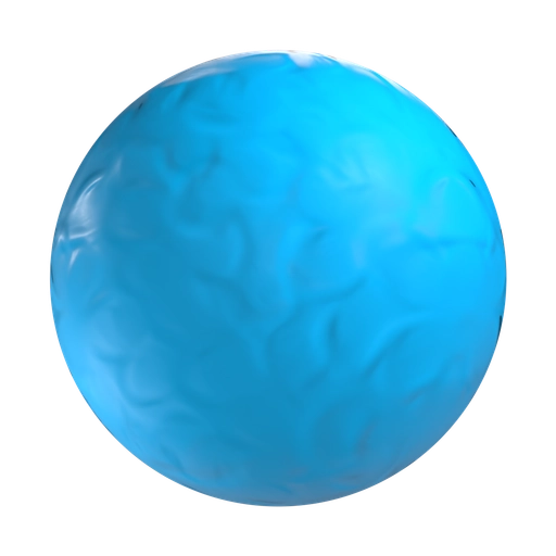 Paint 1 Blue 3D material