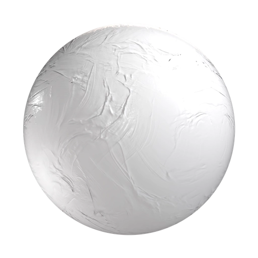 Paint 3 White 3D material