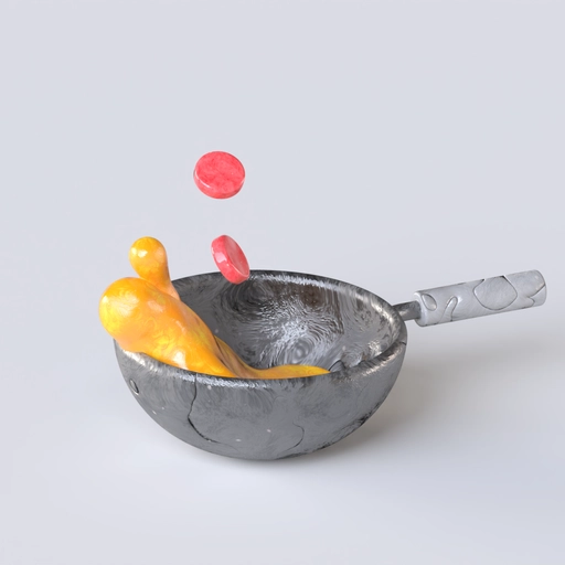 Pan 1 3D model
