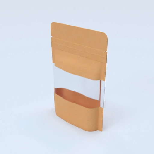 Paper Pouch Mockup 603620 3D model