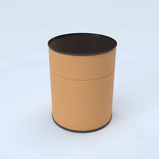 Paper Tube with Steel Cap Mockup 603670 3D model