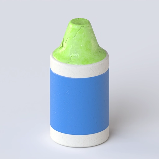 Pastel 3D model