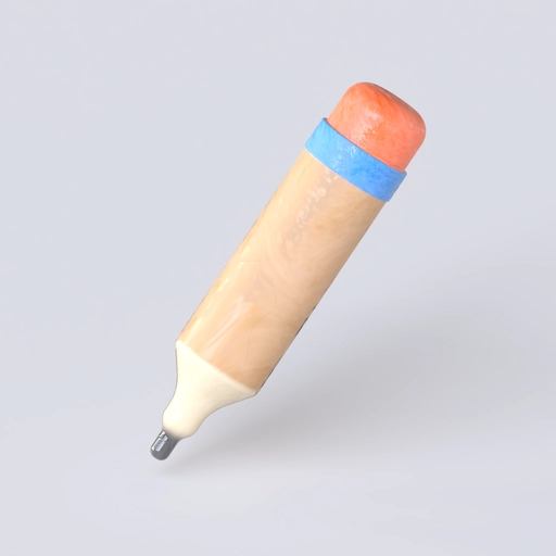 Pencil 3D model