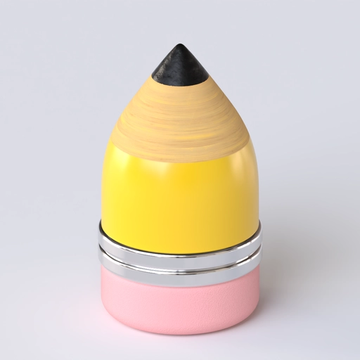 Pencil 3D model
