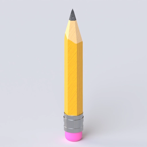 Pencil 2 3D model