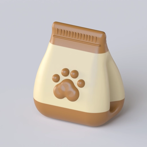 Pet Food 3D model