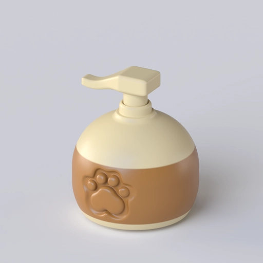 Pet Shampoo 3D model