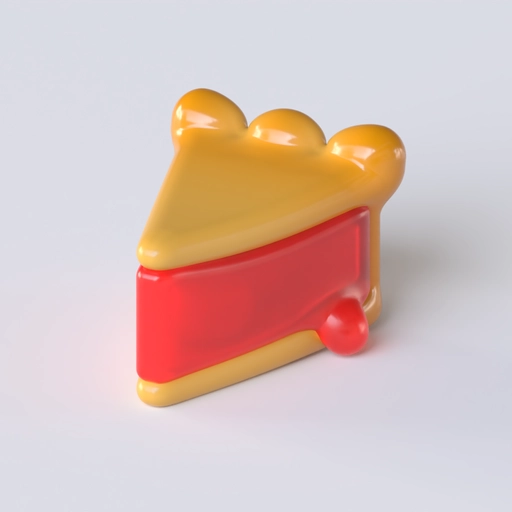 Piece Of Cake 3D model