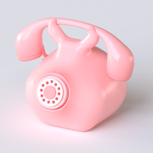 Pig Phone 3D model