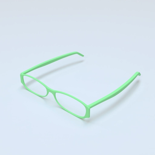 Pillow Glasses 3D model