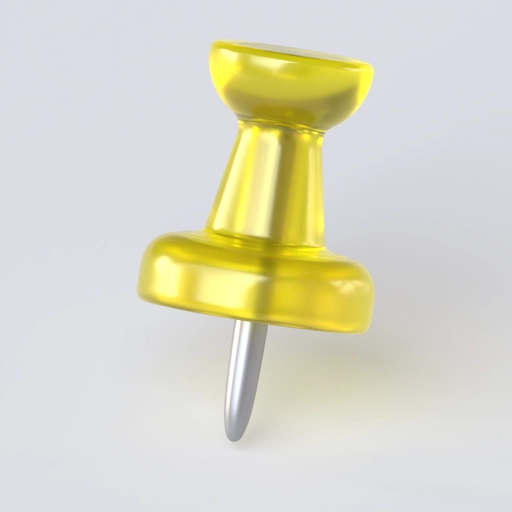 Pin 3D model