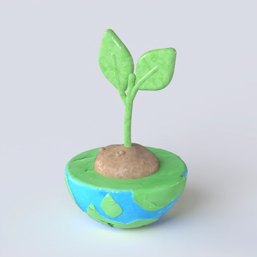 Plant 13 3D model