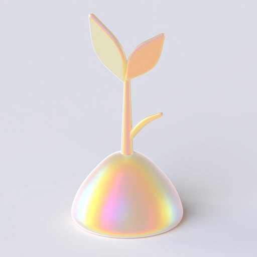 Plant Icon 3D model