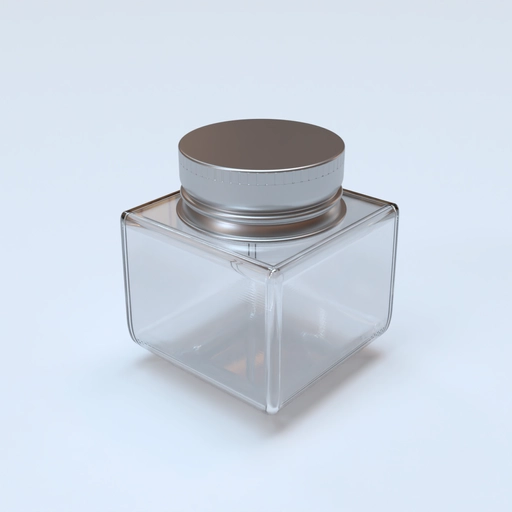 Plastic Food Jar Mockup 500900 3D model