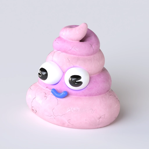 Poop 3D model