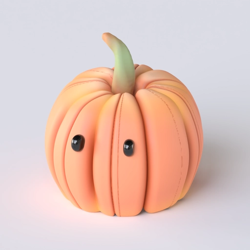 Pumpkin 3 3D model