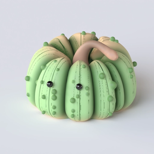 Pumpkin 4 3D model